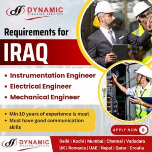 Dynamic Career Opportunities in Iraq for Skilled Engineers – Apply Now!