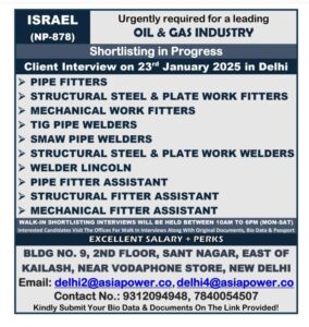 Exciting Job Opportunities in Israel’s Oil & Gas Industry!