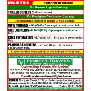 Exciting Job Opportunities in Mauritius