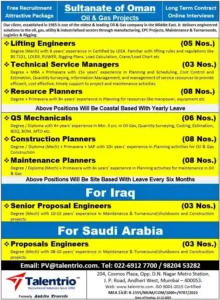 Exciting Oil & Gas Job Opportunities in Oman, Iraq, and Saudi Arabia – Apply Now!
