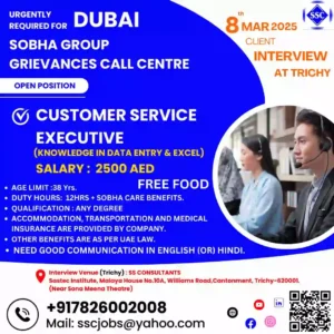 Exciting Customer Service Job Opportunity in Dubai – Apply Now!